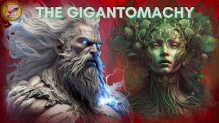 GREEK MYTHOLOGY: The Gigantomachy - The War of the Giants vs Olympian Gods