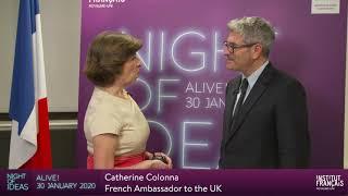 French Ambassador Catherine Colonna at The Night of Ideas 2020