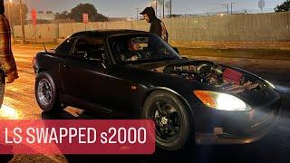 LS Swapped Honda s2000 Vs Hellcat (3 Races)