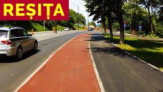 REȘIȚA  99%, FINALIZATĂ FRUMOS! PISTA DE BICICLETE OMV – TRIAJ - PASAJ INTIM  27.05.2024