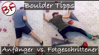 Bouldern Tipps: Anfänger vs. Fortgeschrittener. 6 Tipps die dich weiter bringen.