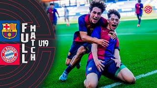 FULL MATCH: FC Barcelona vs Bayern Munich U19 UEFA Youth League 2024