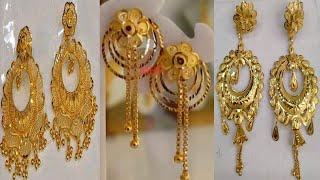 Latest Gold Earrings Design Collection | Fashion Style Corner