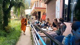 Walking in | Dharamkot ( Main Market ) | McleodGanj | Himachal Pradesh | India | 4k  60fps