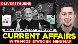 16th June 2025 | Daily Current Affairs | For Bank, Insurance & SSC Exams | Kush Pandey | Yes Officer
