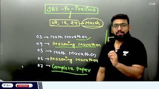 SBI PO PRELIMS & SBI Clerk Mains Free Class Update !