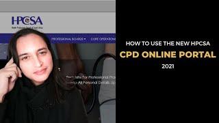 How to use the new HPCSA CPD and self-service online portal