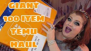 OMG RUN! GIGANTIC 100 ITEMS TEMU HAUL  | TESTING SUMMER FASHION, ORGANIZERS, JEWELRY, & MORE!