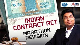 Indian contract act full chapter revision | law contract act 1872 revision | mohit agarwal