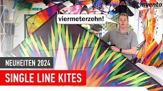 HQ Single Line Kites Neuheiten 2024 - Kinderdrachen und Einleiner