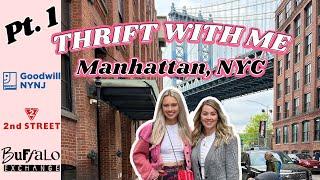 Thrift with Me NYC | Chelsea, Manhattan | Goodwill, 2nd Street, Buffalo Exchange + Ratings | Part 1