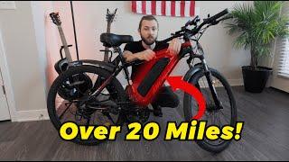 $400 Amazon E-Bike Range Test: How Far Can You Go On an Ancheer Electric Bike Battery?