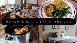 Homemaking | A Day in the Life - Clean With Me, Lemon Garlic Butter Chicken #homemaking #homemaker