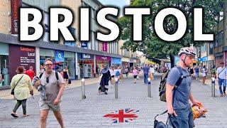 Full Video: Bristol, England, UK - 4K Bristol City Centre Summer Walking Tour and Travel Guide