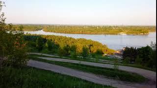 Video of road and streets, Barnaul city, Siberia, Russia