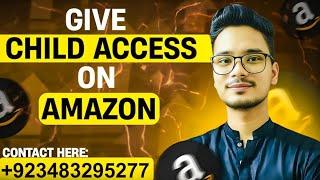 How to Give Child Access On Amazon | child Account | how to invite VA On Seller Central | 2023