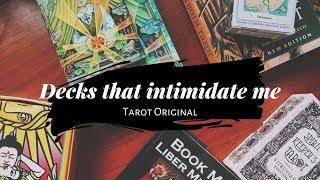 Five Tarot Decks that Intimidate Me (2019)