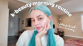 my 6-step korean skincare morning routine  sensitive skin friendly