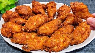 The Best Fried Chicken Wings You'll Ever Make! You will cook it again & again!!! | 2 RECIPES