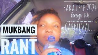 Impromptu MukBang : Saka Fete 2024 | Foreign DJs | Opinions on Carnival | SMPink 