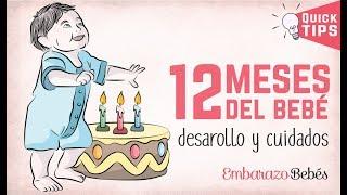 12 meses del bebé | 1 AÑO | Desarrollo y cuidados 