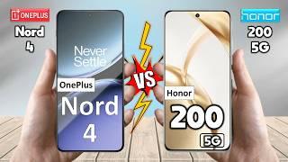 OnePlus Nord 4 Vs Honor 200 - Full Comparison  Techvs