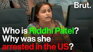 Who is Riddhi Patel? Why was she arrested in the US?