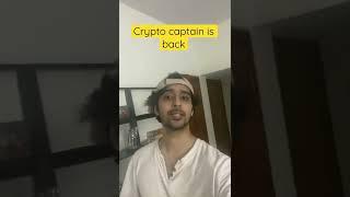 Your Crypto Captain is Back #cryptonews #cryptocurrency #crypto