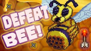 HOW TO DEFEAT THE QUEEN BEE! | Terraria Tutorial [1.3] (Easy)