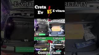 Creta electric vs e vitara which is best #yourcaradvisor #battery