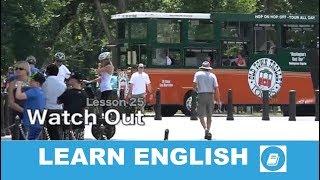 English Course Lesson 25 – Vocabulary & Speaking Practice