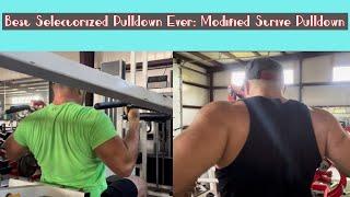 Modified Strive Pulldown:BEST Selectorized Pulldown Ever?