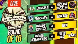 The Cartographers 2 Round of 16 Marathon with GamerLegion INSANE SERIES!!!!