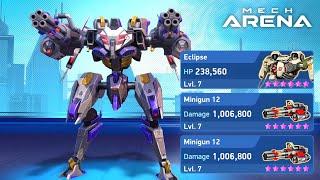 Unlocking Ultimate Power: Eclipse with Minigun 12 in Mech Arena