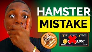 Hamster Kombat: BIGGEST Mistakes To Avoid Or Else You Won't Get Paid!