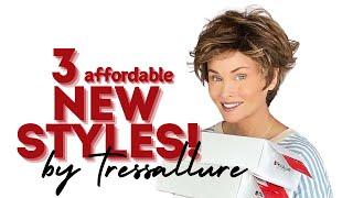 3 AFFORDABLE NEW WIGS! Tressallure COOL PIXIE/SHORT SHAG/NEW ANGLE