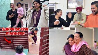 Kanchan Ne Manheer Ko diya Surprise || Family Meet Up In Patiala