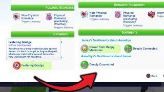 How To Remove The "Festering Grudge" Sentiment On Sims 4 For CONSOLE PLAYERS! **Short Version**