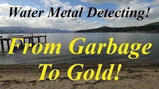 I Went For The Garbage, And Left With The Gold! Beach Metal Detecting.