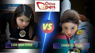 CHIA-HUA CHEN VS CHIEH-YU CHOU | 2024 CHINA OPEN WOMEN'S 9-BALL #billiards #nineball #9ballpool