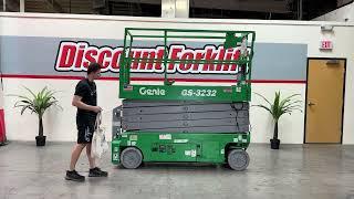 GENIE GS-3232 500lb Electric #5792 - Scissor Lift for Sale