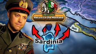 I ruined my sleep schedule to save Europe as Sardinia in HOI4