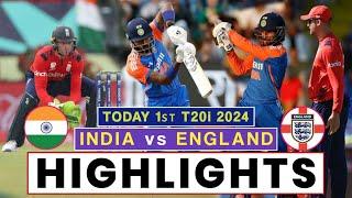 IND vs ENG T20 Highlights 2024 || India vs England T20 Highlights 2024 || IND vs ENG Highlights 2024