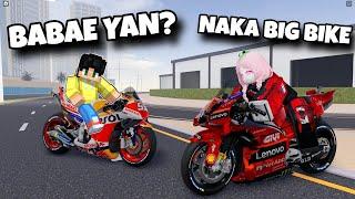 NAG PALIT KAME ng MOTO GP BIG BIKE ng MAGANDANG BABAE at NAG LABAN sa ROBLOX