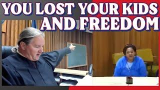 Negligent Mother Sent to Jail by Judge Middleton After Explosive Courtroom Hearing
