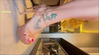 feet tattoo and high heels  Luxurious high heel sandal with straps,beautiful heels for girls,high he