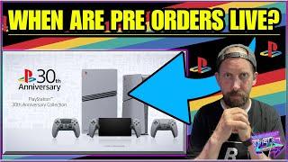 PS5 Pro 30th Anniversary Preorder Time Predictions!