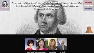Val Crofts | Thomas Nelson Jr., Virginia: Planter, Brigadier Gen. in the Continental Army, Governor