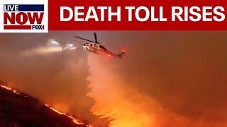 CALIFORNIA FIRES: Palisades, Eaton fire death tolls rise to 11 | LiveNOW from FOX