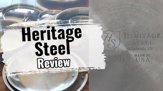 Review of Heritage Steel Stainless Cookware ~ Made in the USA